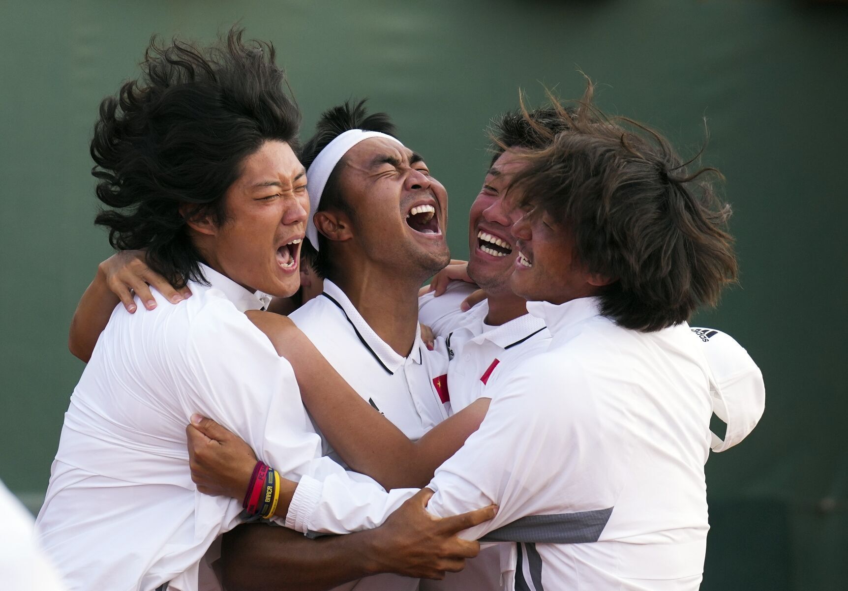 APTOPIX Uruguay China Davis Cup Tennis